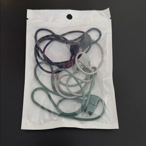 Colorful Silicone AirPod earphone holders 3 pack